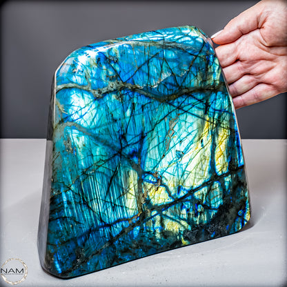 Natürliche Labradorit Kristall-Freiform, Spitzenqualität - 7823,38 g