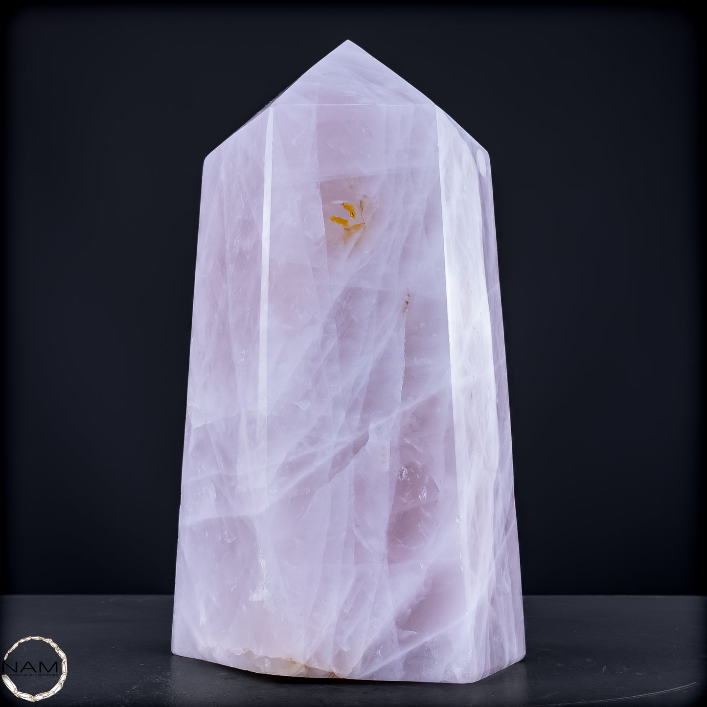 Natürlicher Großer Rosenquarz Obelisk aus Brasilien - 8291,22 g