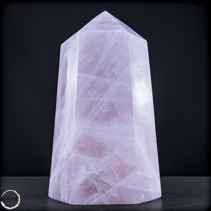 Natürlicher Großer Rosenquarz Obelisk aus Brasilien - 8291,22 g