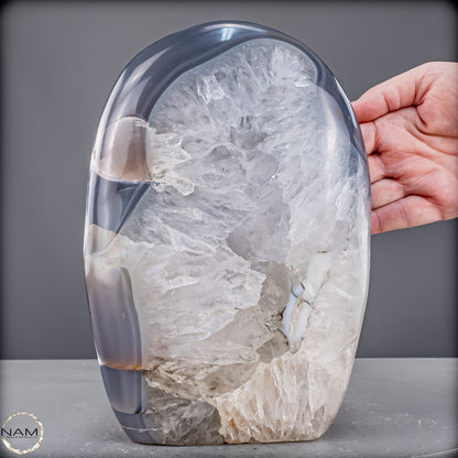 Natürliche Orca-Achat Kristall Freiform aus Brasilien - 4605,17 g