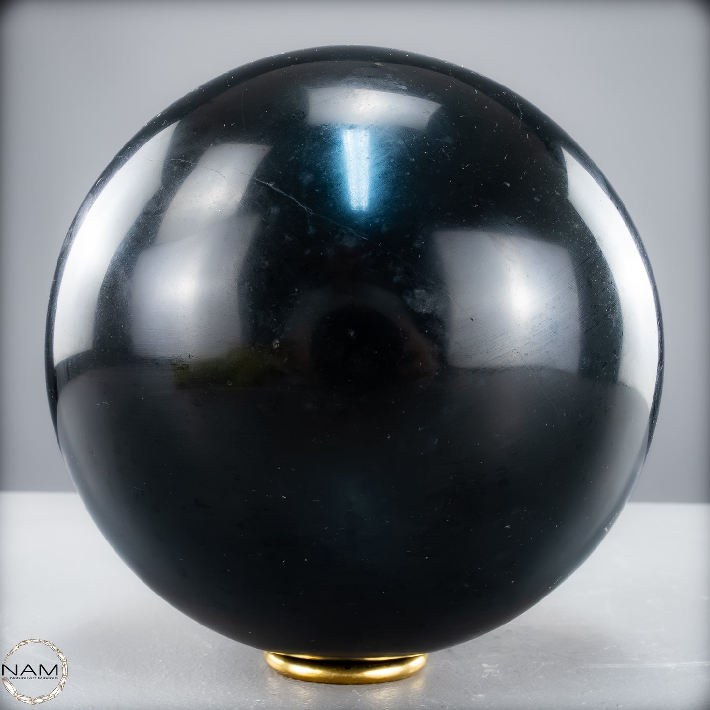 Schwarze Tourmalin-Kristall Kugel aus Brasilien - 5323,81 g
