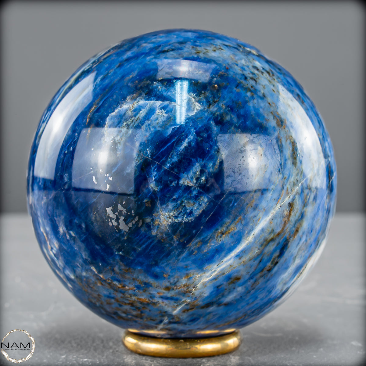 Natürliche Sodalith Kugel – 457,38 g - 72mm