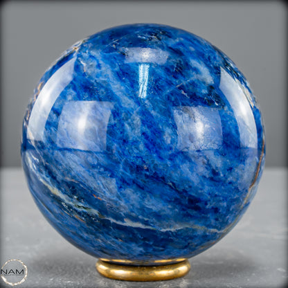 Natürliche Sodalith Kugel – 457,38 g - 72mm