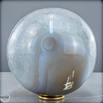 Natürliche Orca-Achat Kugel aus Brasilien - 3686,27 g