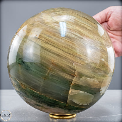 Natürliche Grüne-Quarzkristall Kugel aus Brasilien - 5897,26 g