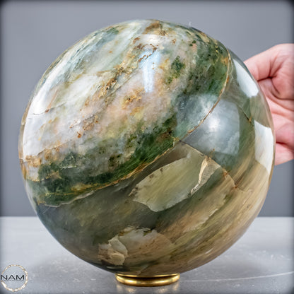 Natürliche Grüne-Quarzkristall Kugel aus Brasilien - 5897,26 g