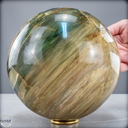 Natürliche Grüne-Quarzkristall Kugel aus Brasilien - 5897,26 g