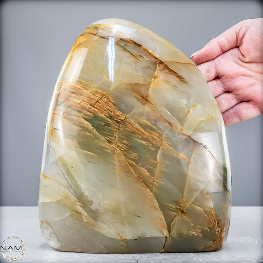 Natürliche Grüne-Quarzkristall Freiform aus Brasilien - 5053,25 g