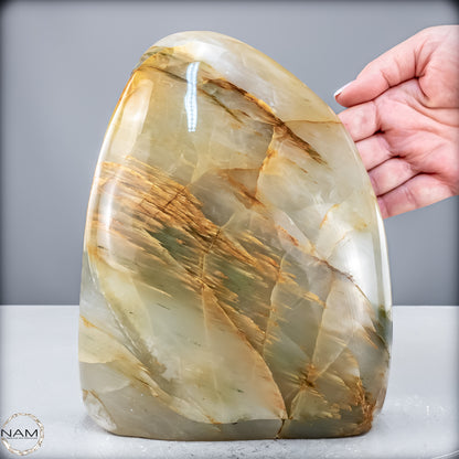 Natürliche Grüne-Quarzkristall Freiform aus Brasilien - 5053,25 g