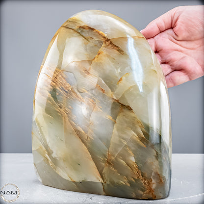 Natürliche Grüne-Quarzkristall Freiform aus Brasilien - 5053,25 g