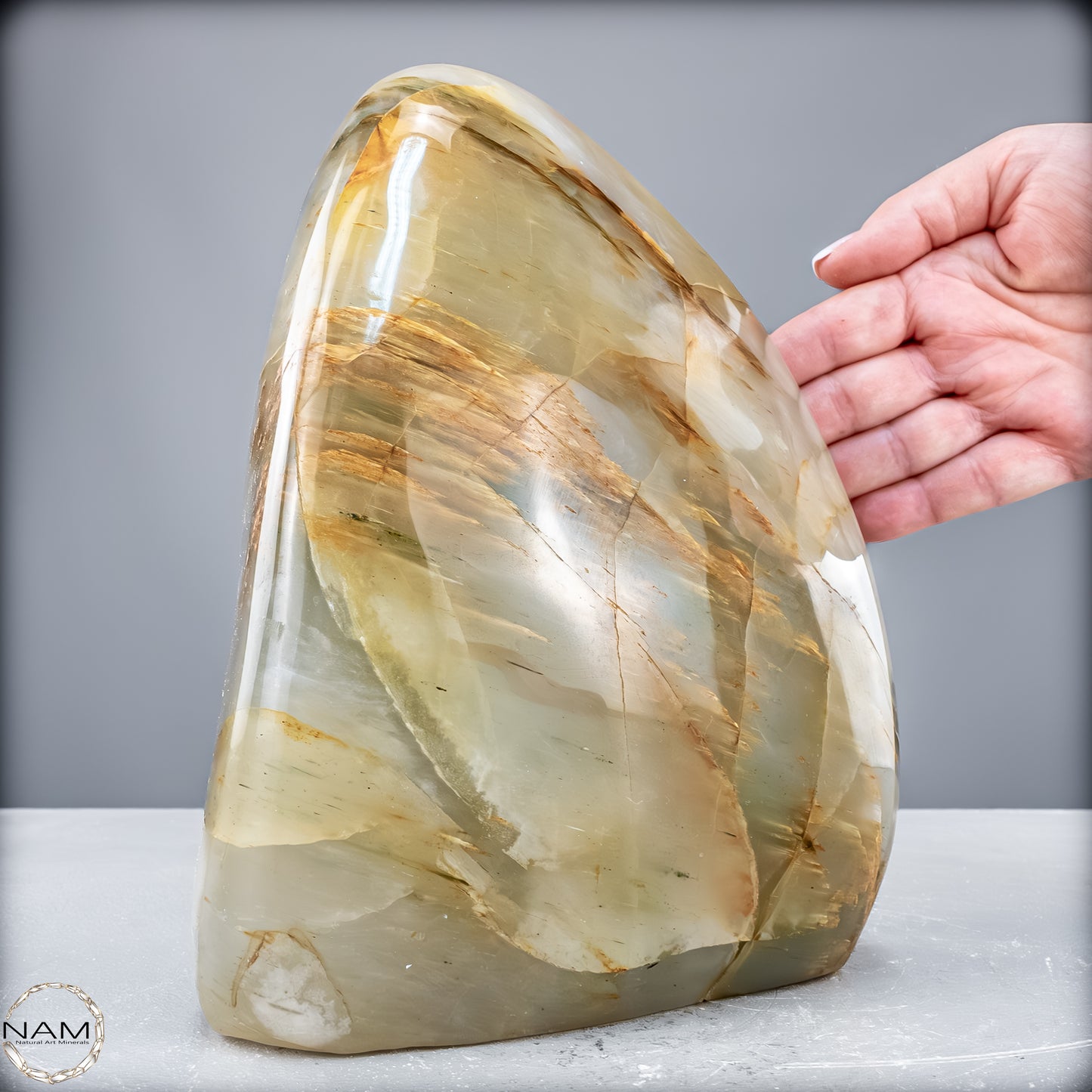 Natürliche Grüne-Quarzkristall Freiform aus Brasilien - 5053,25 g