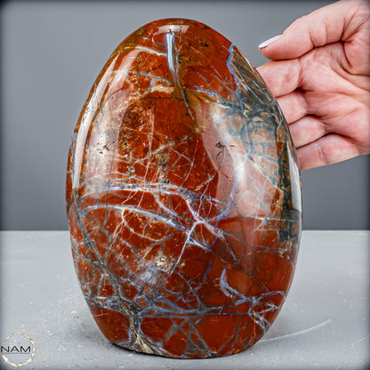 Natürliche rote Jaspis-Freiform - 3211,68 g