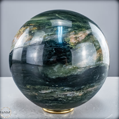 Natürliche Grüne-Quarzkristall Kugel aus Brasilien - 9127,82 g