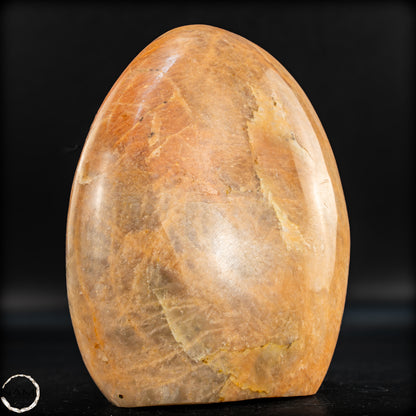 Natürliche Pfirsich-Mondstein Freiform - 1231,25g