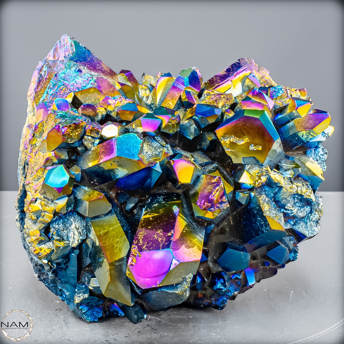 Titanium Aura Quarz – Schillernde Energie der Transformation – 4300,73 g