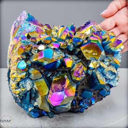 Titanium Aura Quarz – Schillernde Energie der Transformation – 4300,73 g