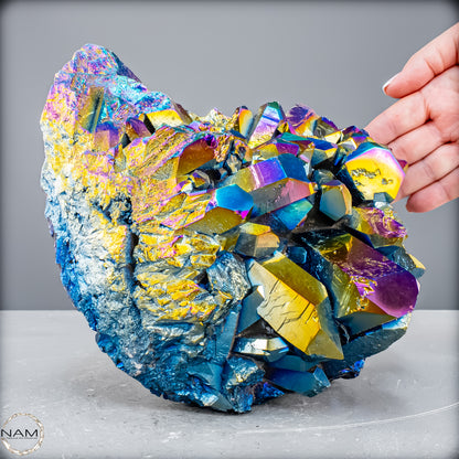 Titanium Aura Quarz – Schillernde Energie der Transformation – 4300,73 g