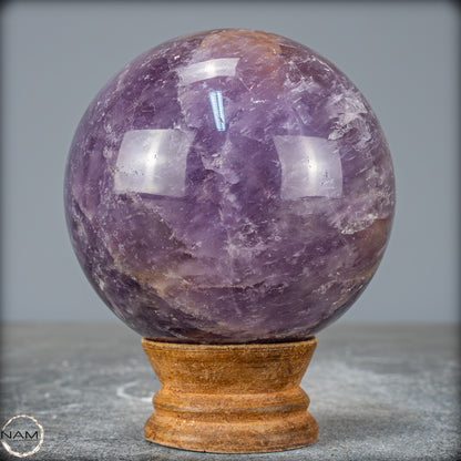 Natürliche Amethyst-Kristall Kugel, Brasilien - 688,07g - 79mm