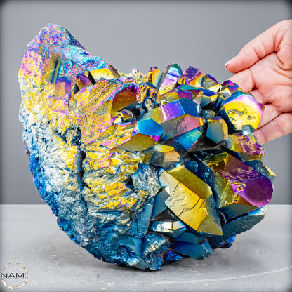 Titanium Aura Quarz – Schillernde Energie der Transformation – 4300,73 g