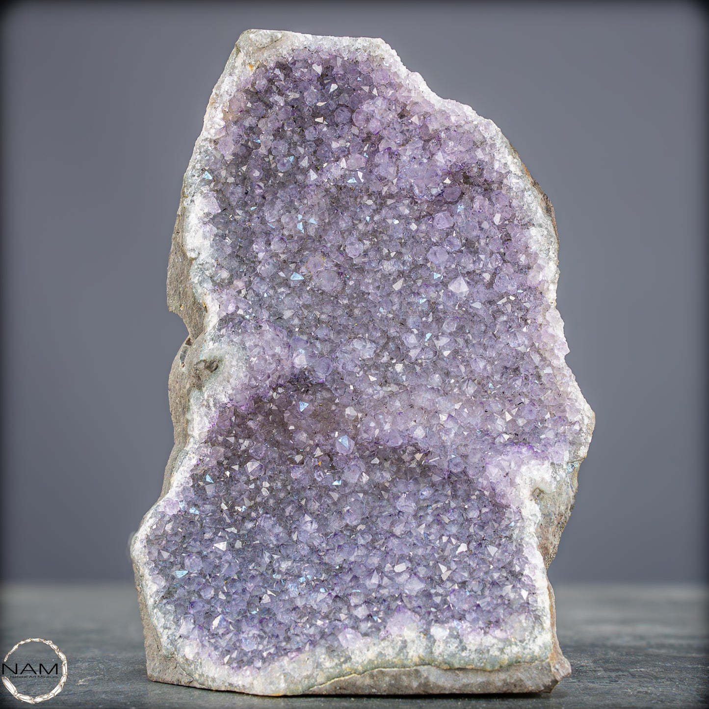 Natürliche Amethyst-Kristall Druse - 985,37g
