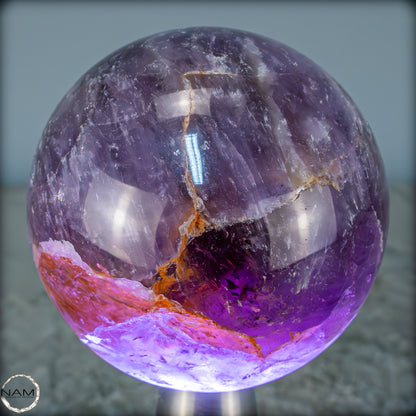 Natürliche Amethyst-Kristall Kugel, Brasilien - 688,07g - 79mm