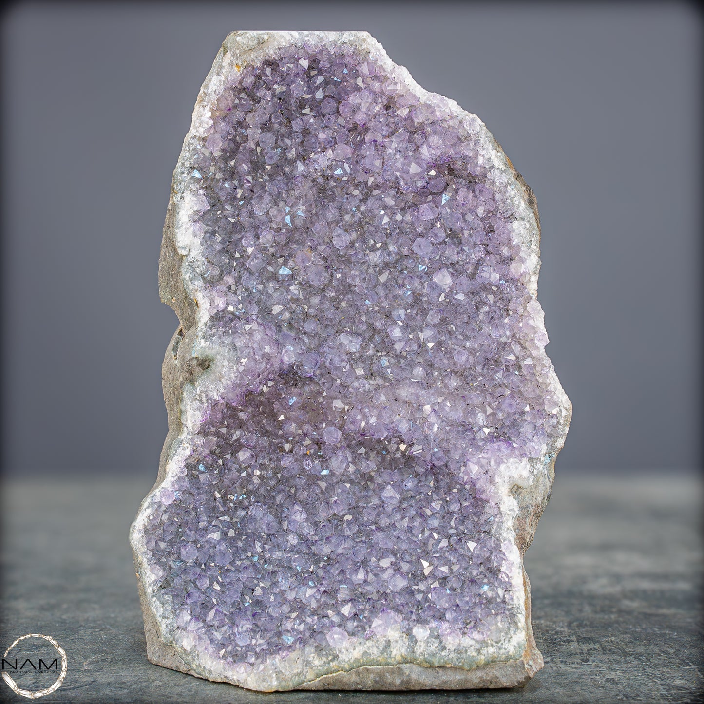 Natürliche Amethyst-Kristall Druse - 985,37g