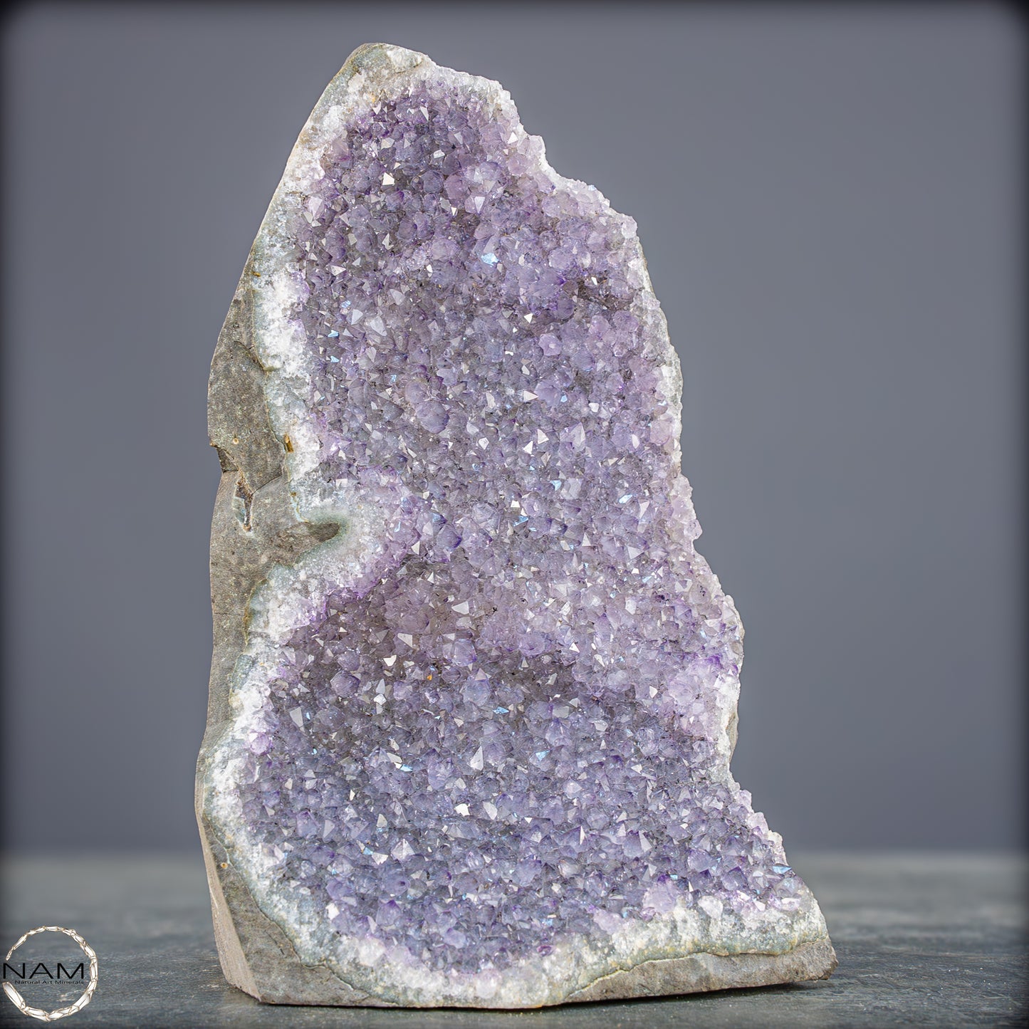 Natürliche Amethyst-Kristall Druse - 985,37g