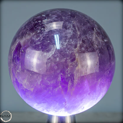 Natürliche Amethyst-Kristall Kugel, Brasilien - 688,07g - 79mm