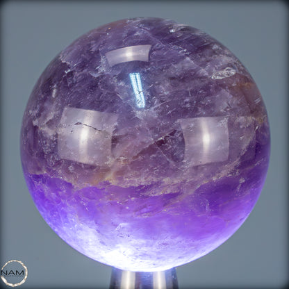 Natürliche Amethyst-Kristall Kugel, Brasilien - 688,07g - 79mm