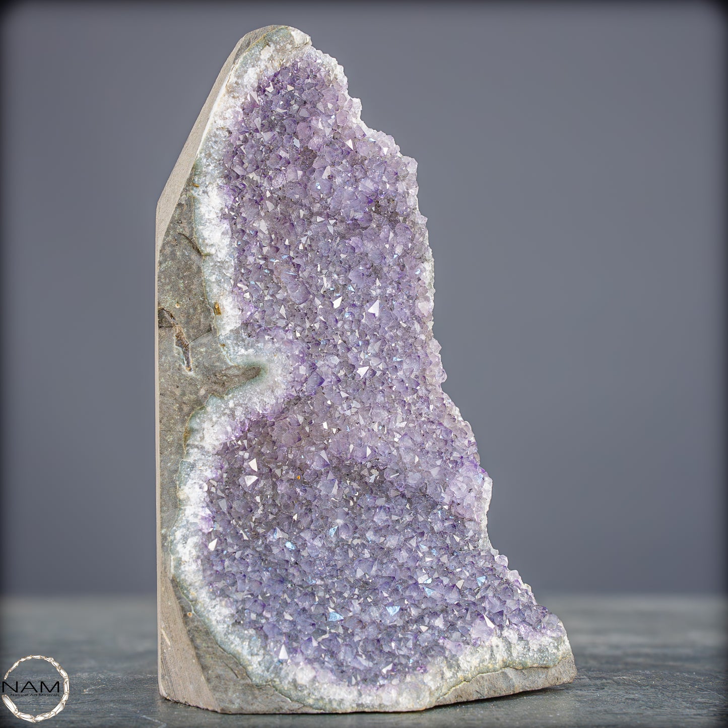 Natürliche Amethyst-Kristall Druse - 985,37g