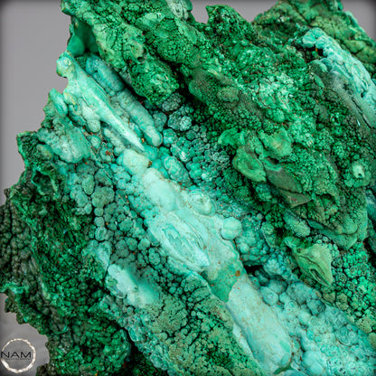 Natürliche Malachit und Chrysocolla Skulptur- 1085,71g
