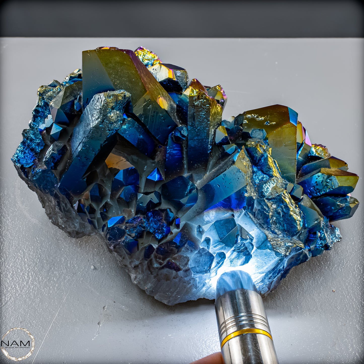 Titanium Aura Quarz – Schillernde Energie der Transformation – 4300,73 g