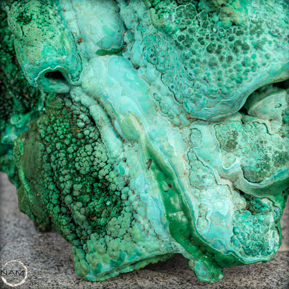 Natürliche Malachit und Chrysocolla Skulptur- 1085,71g