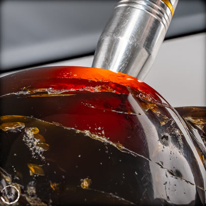 Naturlicher Blau-Roter Bernstein aus Indonesien - 6346,19 g