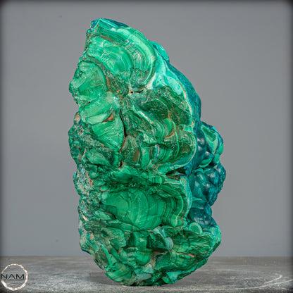 Natürlicher Botryoidaler Chrysokolla und Malachit, sehr selten - 11178,12g