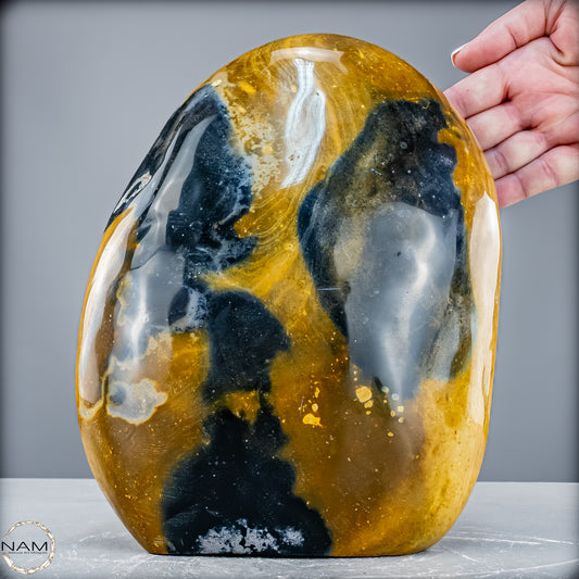 Natürliche Jaspis-Chalcedon Kristallfreiform - 6475,16 g