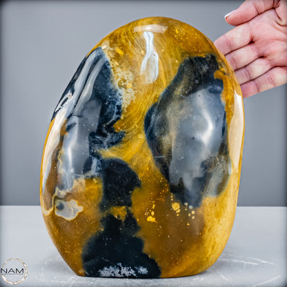 Natürliche Jaspis-Chalcedon Kristallfreiform - 6475,16 g