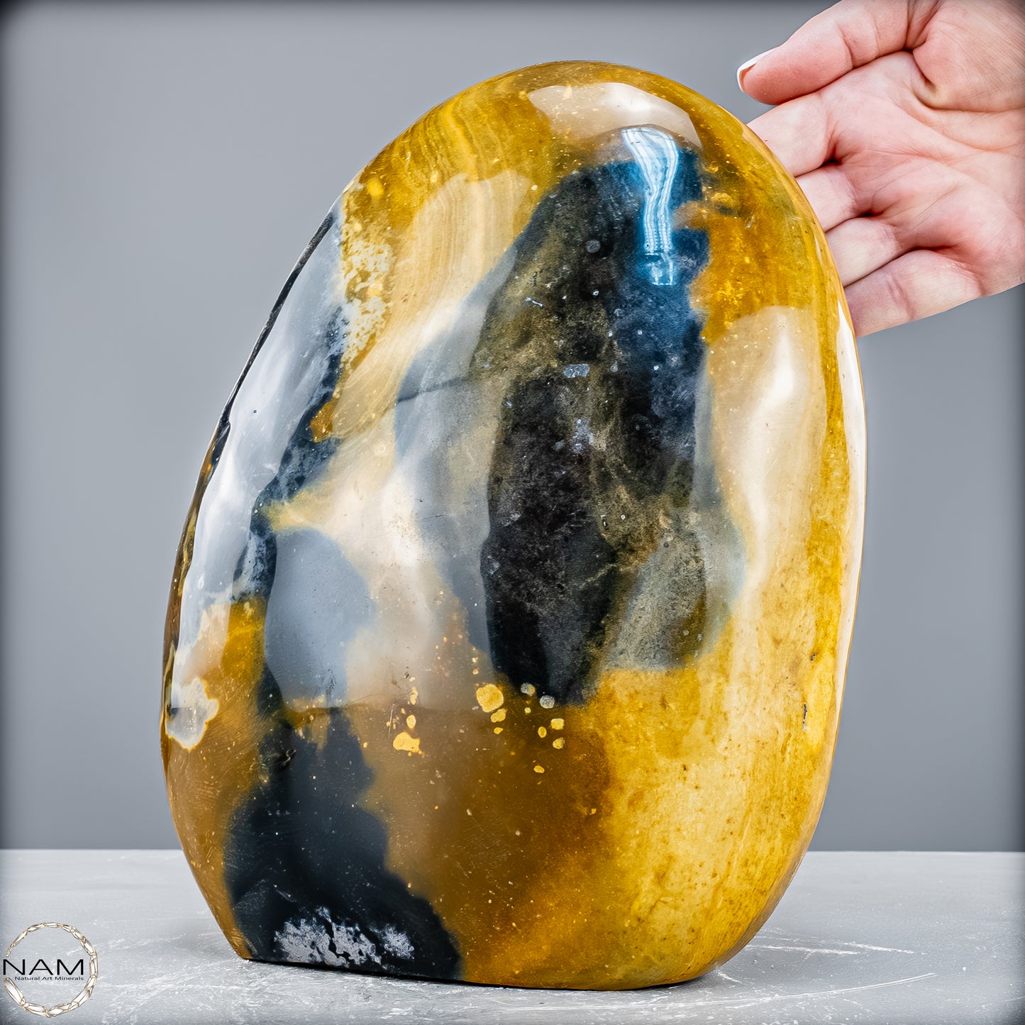 Natürliche Jaspis-Chalcedon Kristallfreiform - 6475,16 g