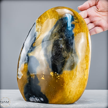 Natürliche Jaspis-Chalcedon Kristallfreiform - 6475,16 g