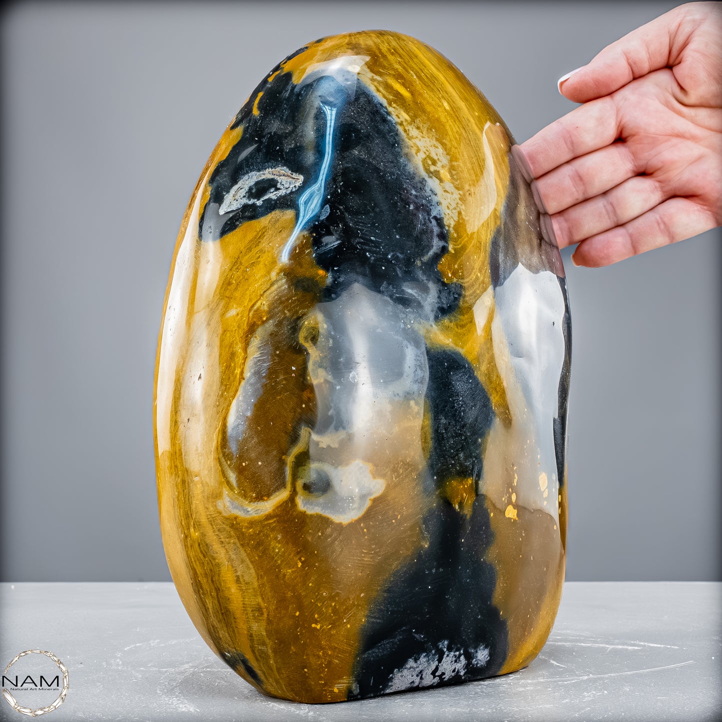 Natürliche Jaspis-Chalcedon Kristallfreiform - 6475,16 g