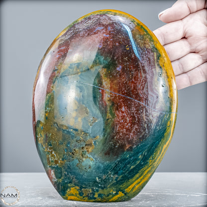 Natürliche Ozean-Jaspis Kristall-Freiform - 3361,54 g