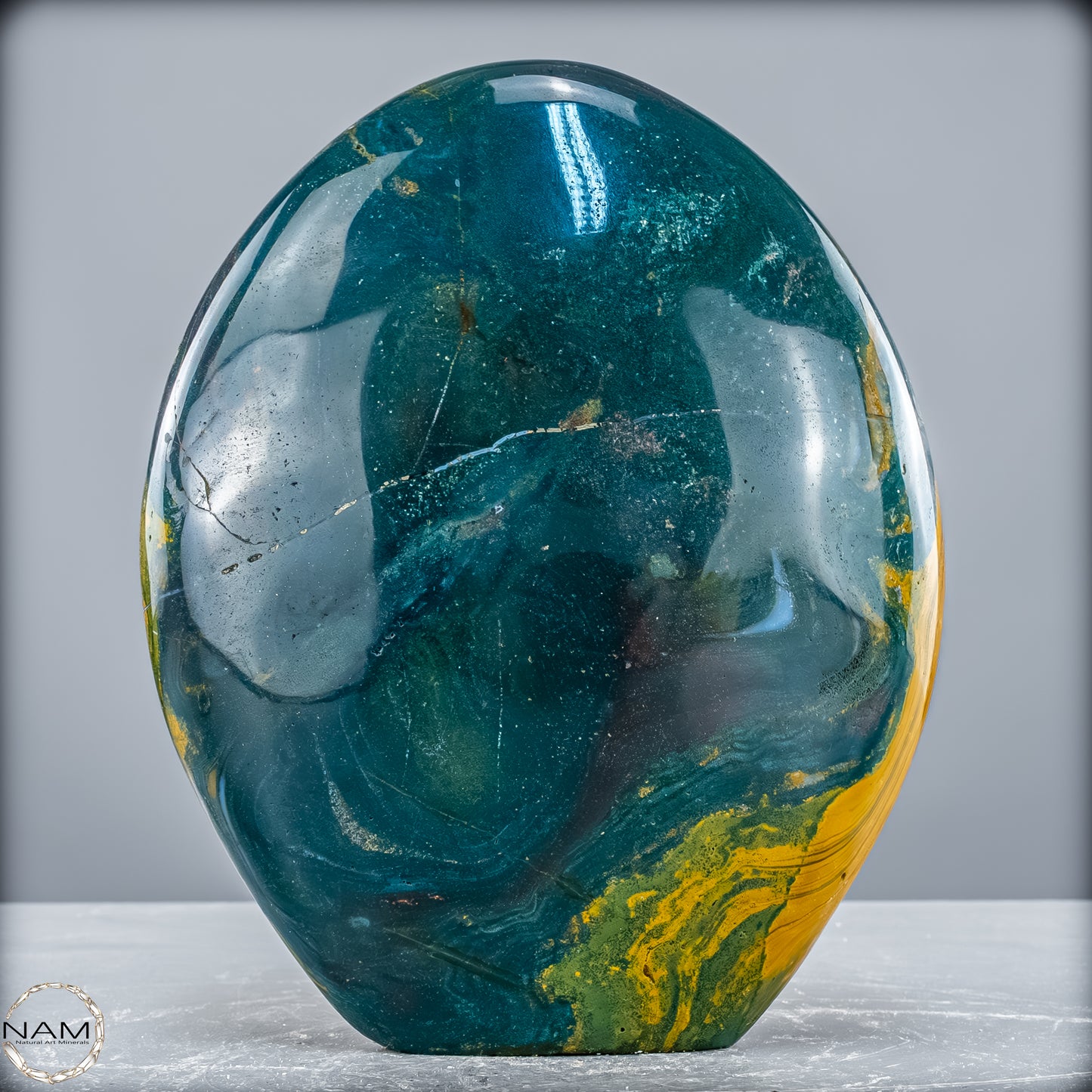 Natürliche Ozean-Jaspis Kristall-Freiform - 3361,54 g