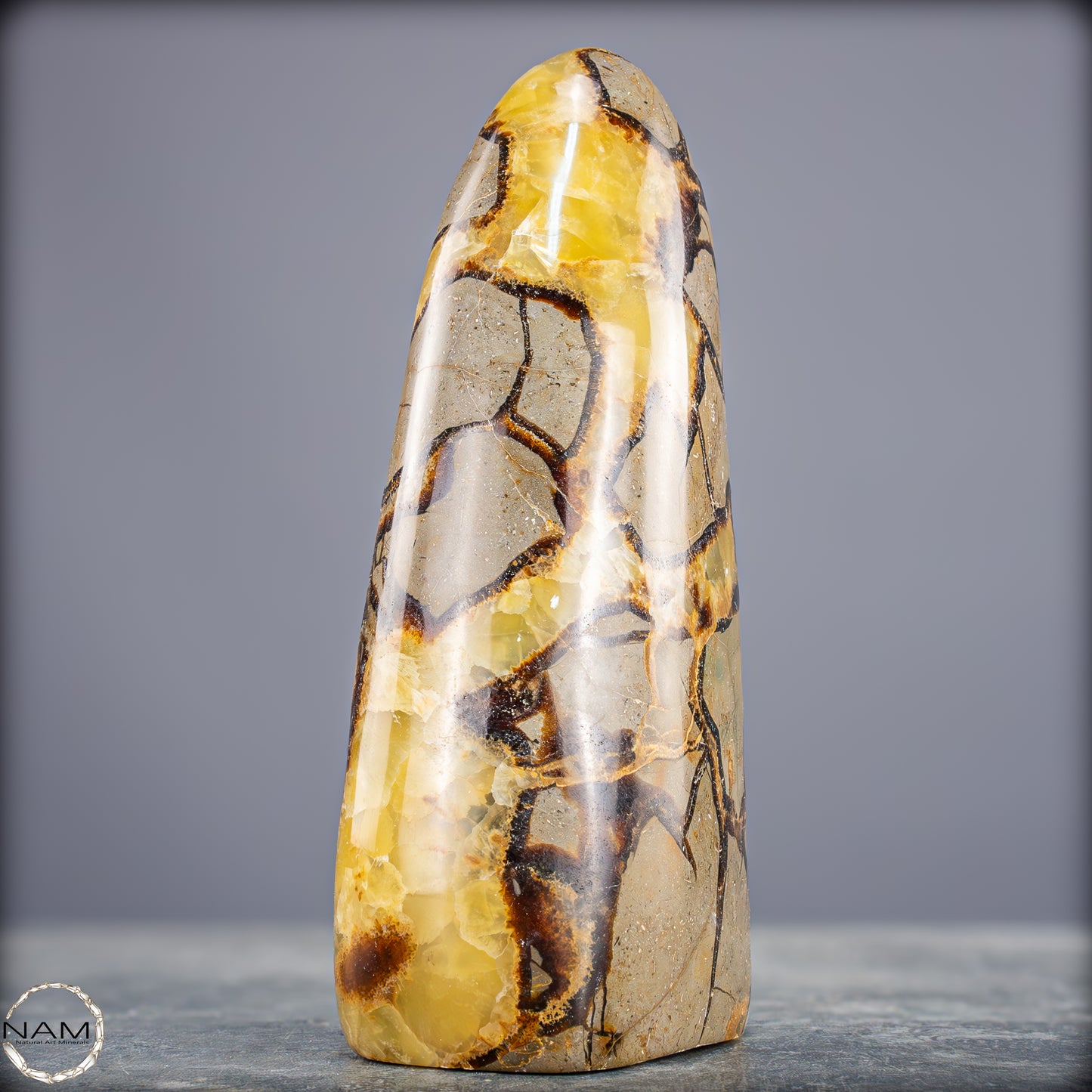 Natürliche Septarien-Kristall Freiform - 985,12g