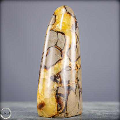 Natürliche Septarien-Kristall Freiform - 985,12g