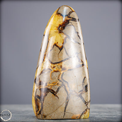 Natürliche Septarien-Kristall Freiform - 985,12g