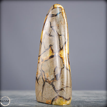 Natürliche Septarien-Kristall Freiform - 985,12g