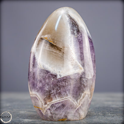 Amethyst Chevron Freiform – Harmonie aus Kraft und Klarheit - 545,19g