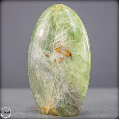 Natürliche Grüne Fluorit-Kristall Freiform - 877,72g