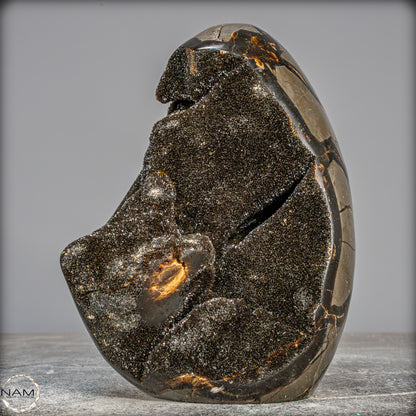 Natürliche Septarien Druse mit Calzit Kristallen, Spitzenqualität - 1846,15g