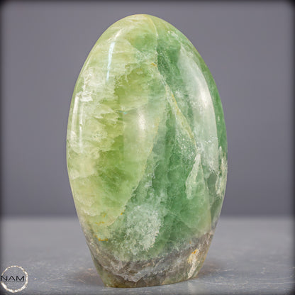 Natürliche Grüne Fluorit-Kristall Freiform - 877,72g